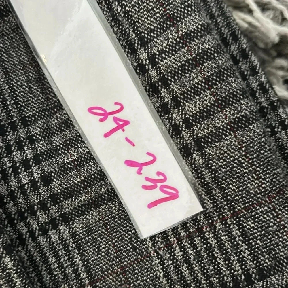 Gray Patterned Topshop Pants - Picture 4 of 6